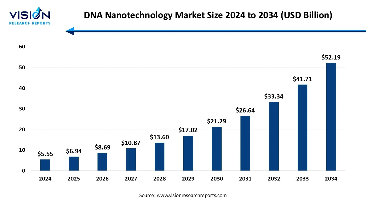 DNA Nanotechnology Market Size 2024 to 2034